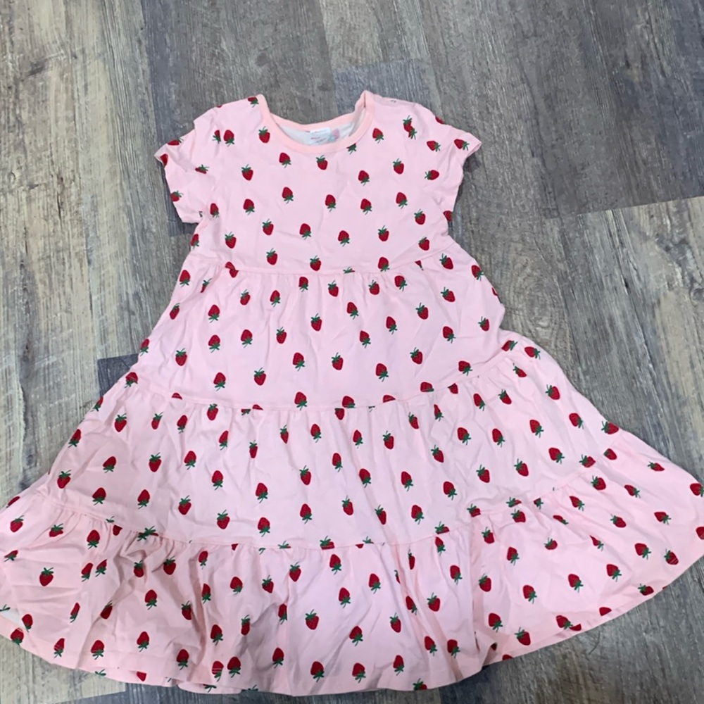 Girls strawberry dress.